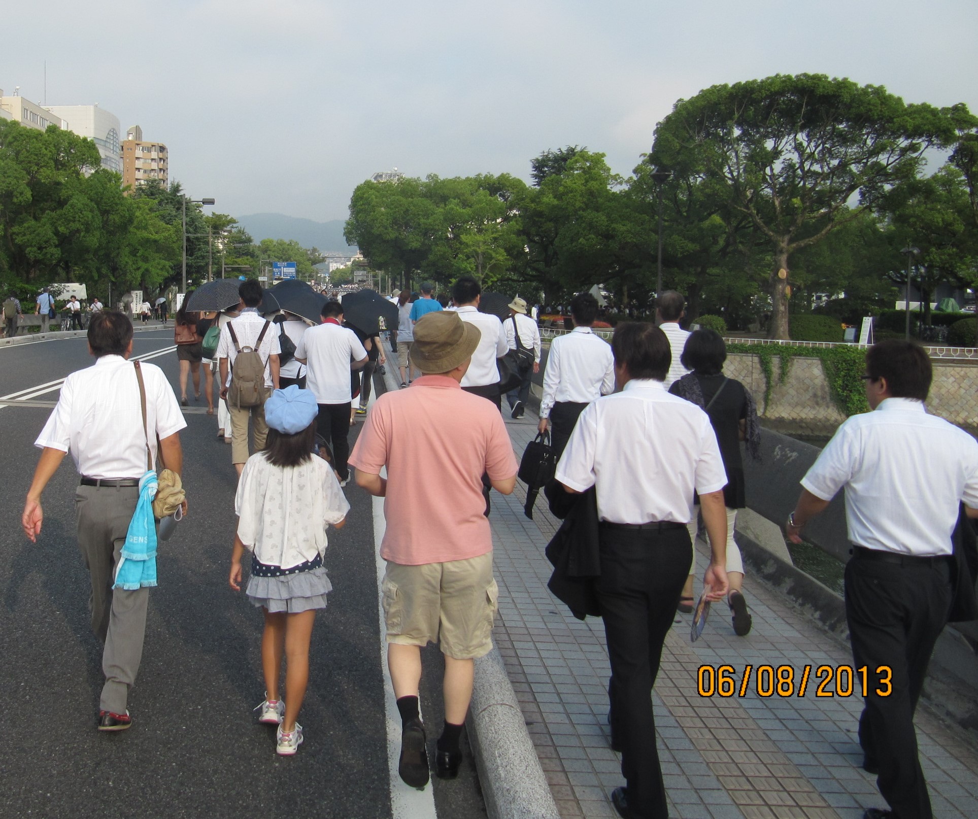 Hiroshima 6 augusti 2013
