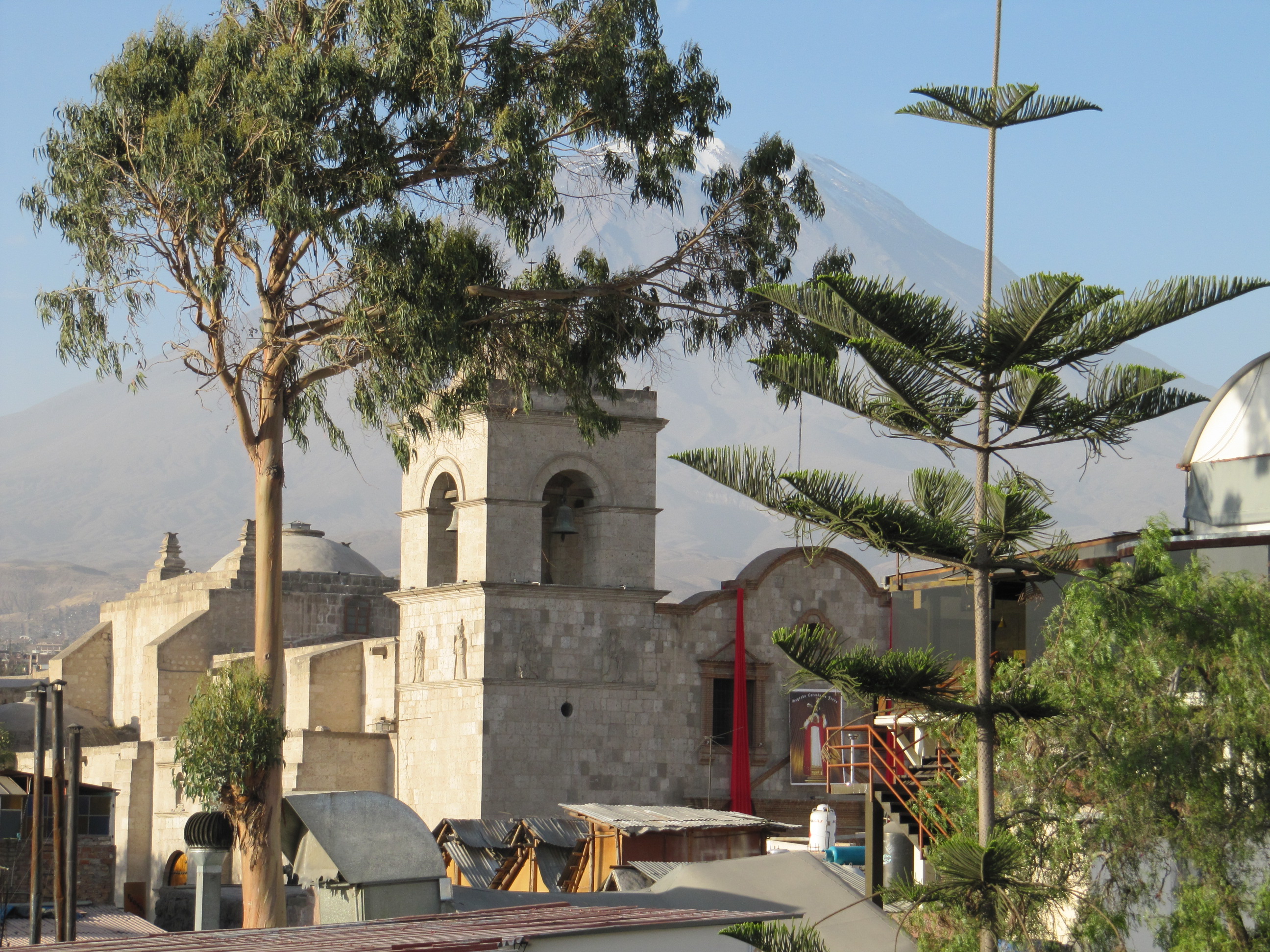 Arequipa i Södra Peru